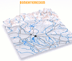 3d view of Boneh-ye Meskīn