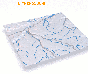 3d view of Diyār aş Şuq‘ān