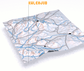 3d view of Kaleh Jūb