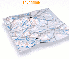 3d view of Sālārābād