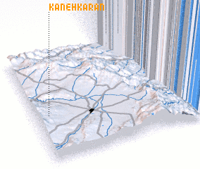 3d view of Kaneh Karān