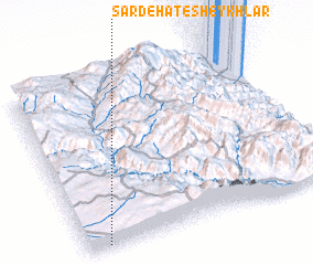 3d view of Sardehāt-e Sheykhlar