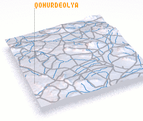 3d view of Qohūrd-e ‘Olyā