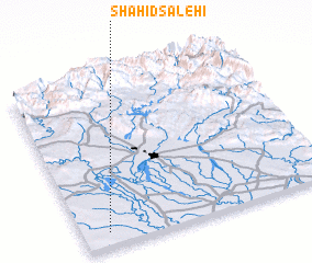 3d view of Shahīd Şāleḩī