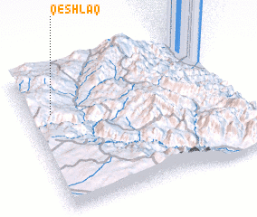 3d view of Qeshlāq