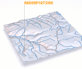 3d view of Manompy Atsimo