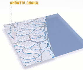 3d view of Ambatolomaka