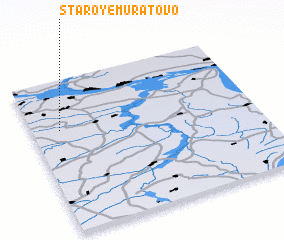 3d view of Staroye Muratovo