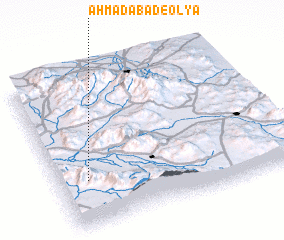 3d view of Aḩmadābād-e ‘Olyā