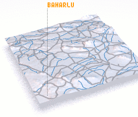 3d view of Bahārlū