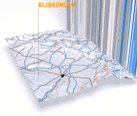 3d view of ‘Alī Qeshlāqī