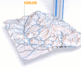 3d view of Konjīn