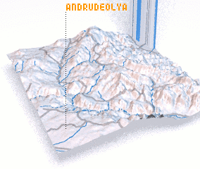 3d view of Andrūd-e ‘Olyā