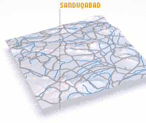 3d view of Şandūqābād