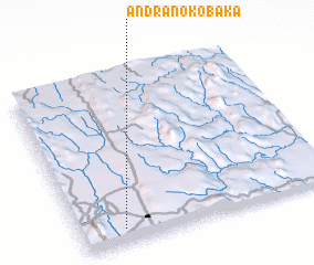 3d view of Andranokobaka