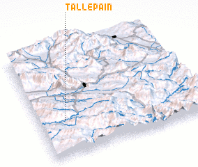 3d view of Tall-e Pā\