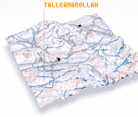 3d view of Tall-e Amānollāh