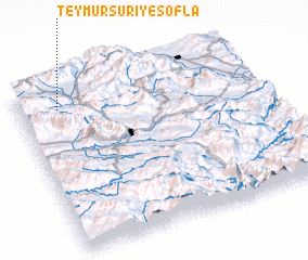 3d view of Teymūr Sūrī-ye Soflá