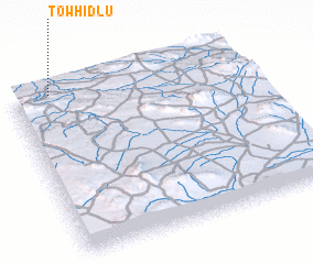 3d view of Towḩīdlū