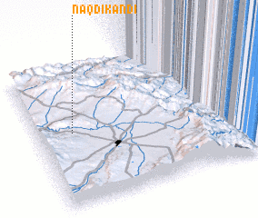 3d view of Naqdī Kandī