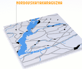 3d view of Mordovskaya Karaguzha