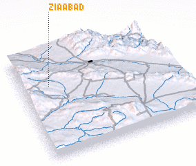 3d view of Zīāʼābād