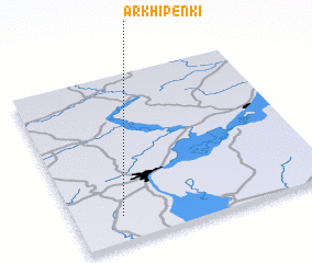 3d view of Arkhipenki