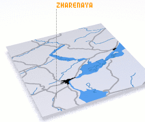 3d view of Zharenaya