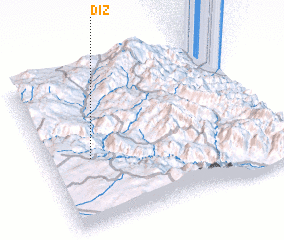 3d view of Dīz