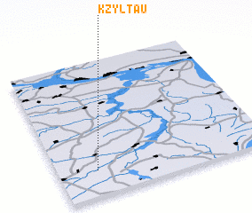 3d view of Kzyl-Tau