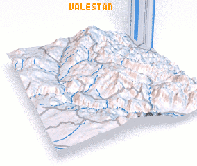 3d view of Valestān