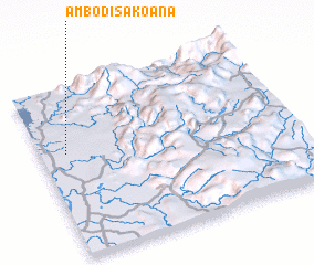 3d view of Ambodisakoana