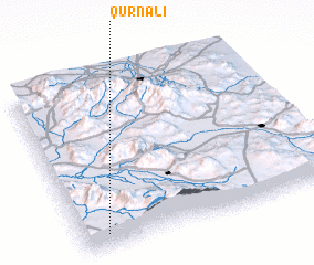 3d view of Qūrn‘alī