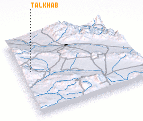 3d view of Talkhāb