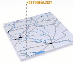 3d view of Kostombalʼskiy