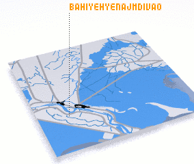 3d view of Bahiyeh-ye Najm Dīvāo