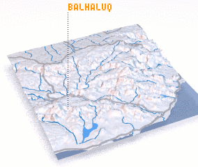 3d view of Bal Ḩalūq