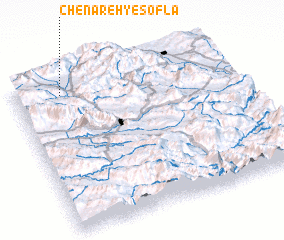 3d view of Chenāreh-ye Soflá