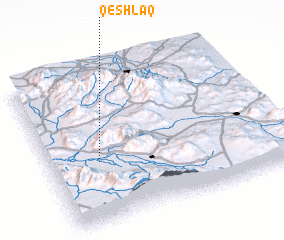 3d view of Qeshlāq