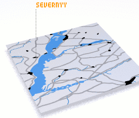 3d view of Severnyy