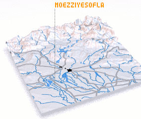 3d view of Mo‘ezzī-ye Soflá