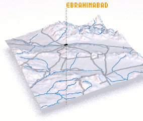 3d view of Ebrāhīmābād