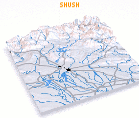 3d view of Shūsh