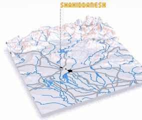 3d view of Shahīd Dānesh