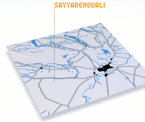 3d view of Sayyār-e Movālī