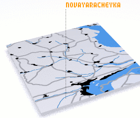 3d view of Novaya Racheyka