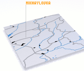 3d view of Mikhaylovka