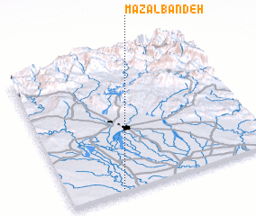 3d view of Maz‘al Bandeh