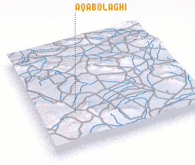 3d view of Āqā Bolāghī