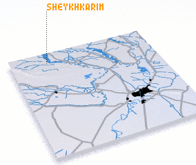 3d view of Sheykh Karīm